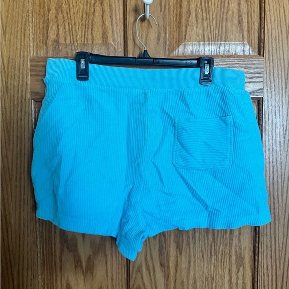 Aerie New Love Blue Corded Sweatshirt & Short Set - Large/XL - Picture 10 of 11